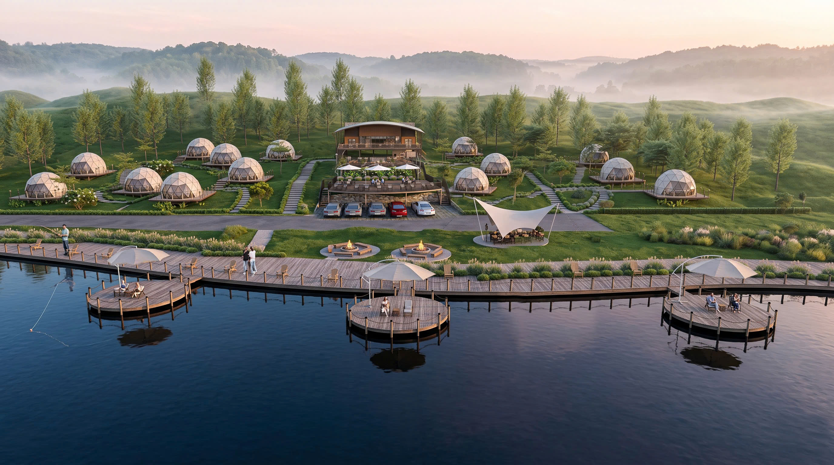 GREEN RESORT DALAT Hero Background 1